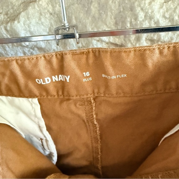 Old Navy Brown Built-In Flex Shorts Boys 16 Plus - Picture 2 of 6